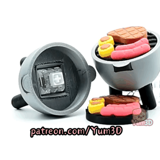 Yum3D-Playful Bbq Grill Buddy Fidget Clicker Keychain_11.gif