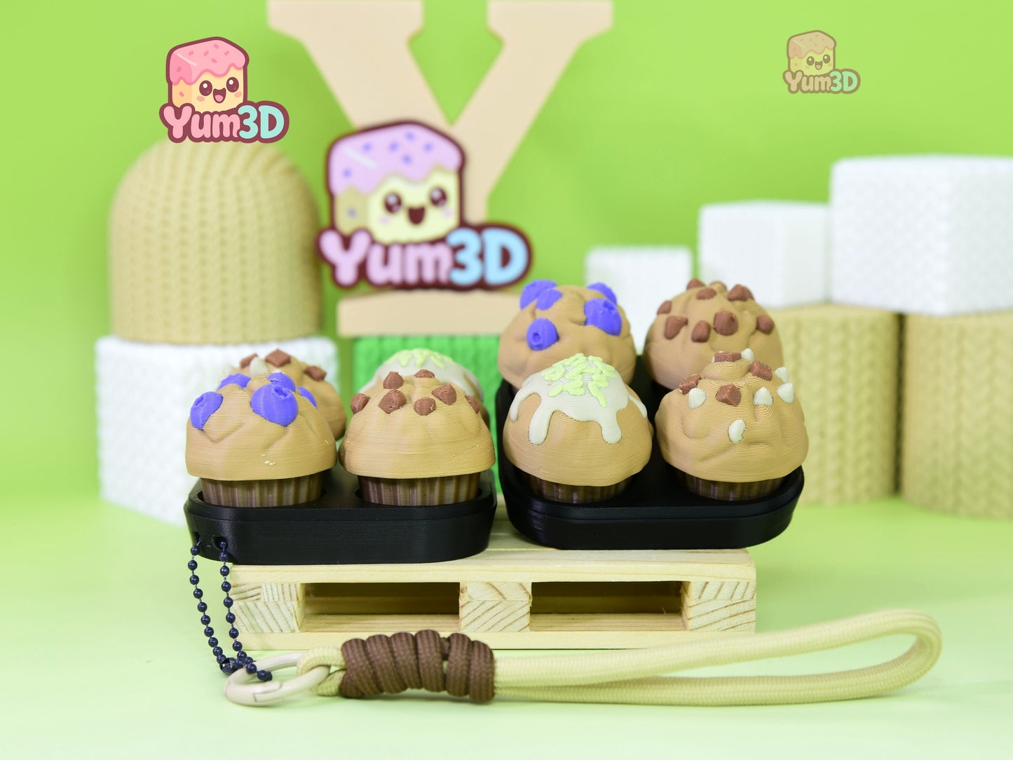 Yum3D-Sweet Muffin Tray Fidget Clicker Keychain_05.jpg