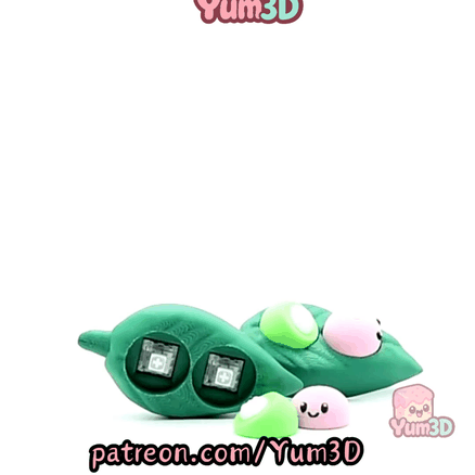 Yum3D-Mochi Clickers on Leaf Fidget Clicker Keychain_11.gif