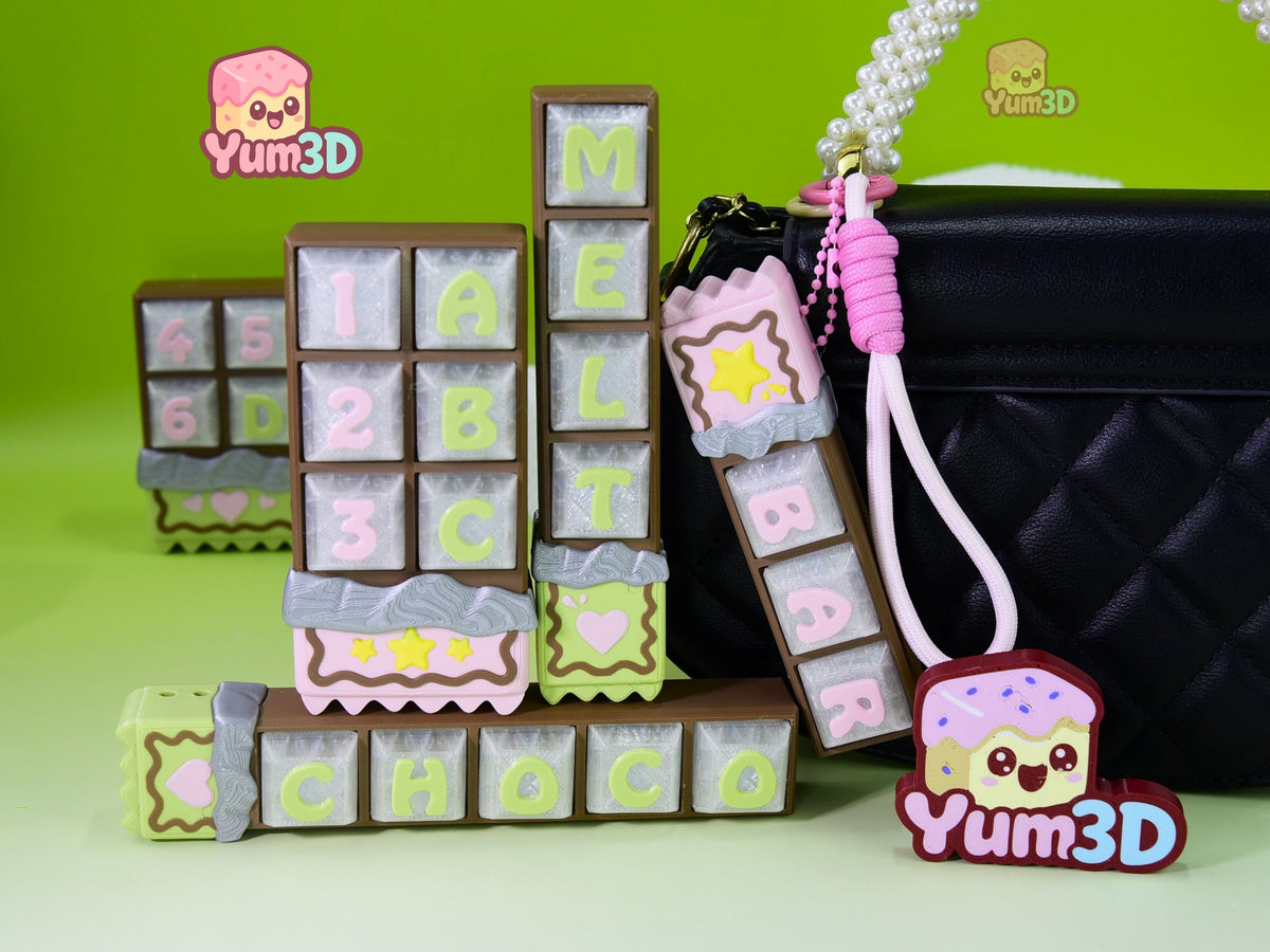 Yum3D-Custom Chocolate Name Bar Fidget Led Clicker Keychain_05.jpg