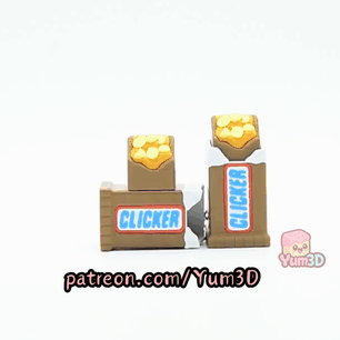 Yum3D-Chocolate Bar Fidget Clicker Keychain_10.gif