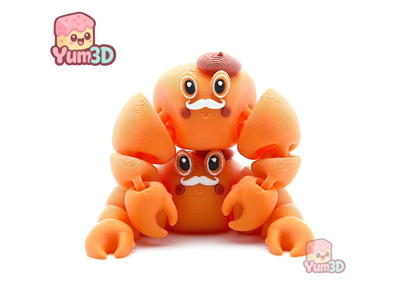 Yum3D-Cozy Crab Croissant Articulated Keychain_09.png