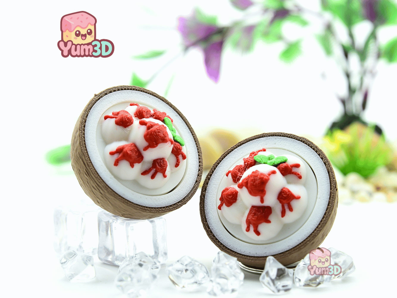 Yum3D-Coconut Ice Cream Fidget Clicker Keychain_10.png