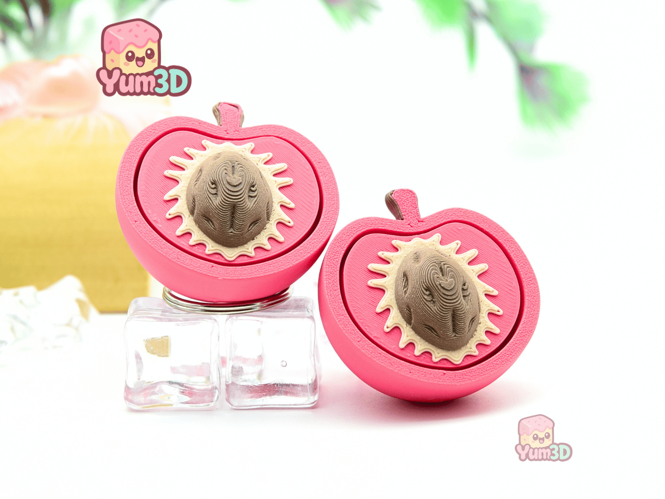 Yum3D-Playful Apricot Fidget Clicker Keychain_10.png