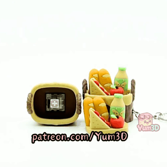 Yum3D-Picnic Basket Fidget Clicker Keychain_11.gif