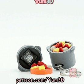 Yum3D-Crawfish Boil Fidget Clicker Keychain_11.gif