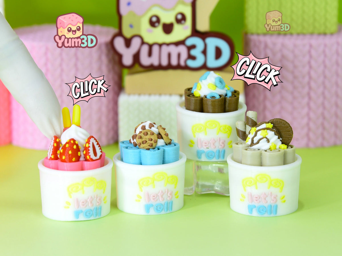 Yum3D-Ice Cream Roll Cups Set of Clicker Keychains_01.jpg