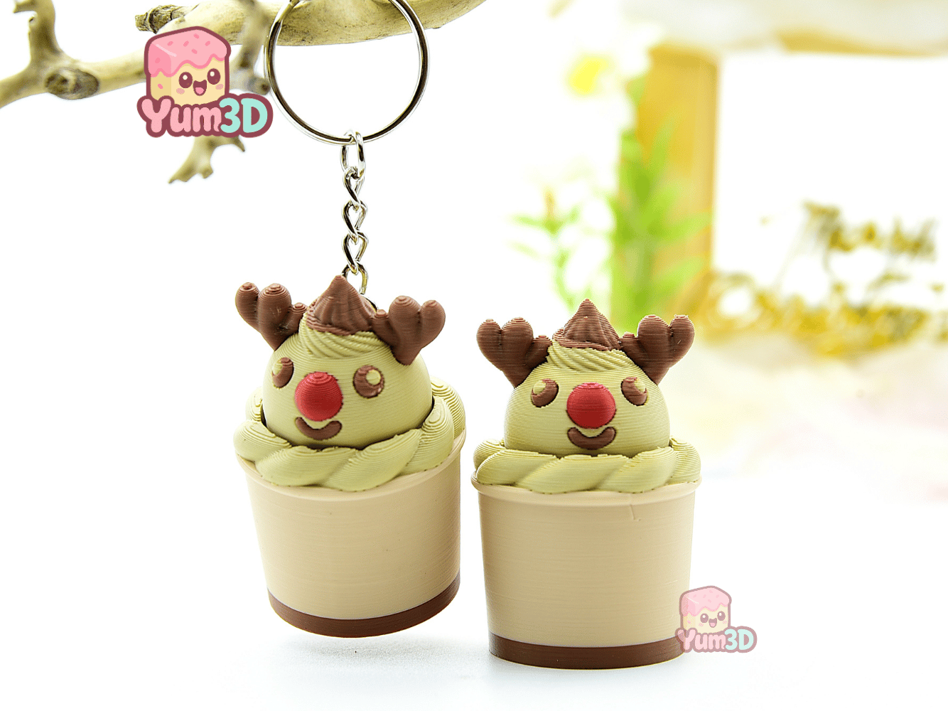 Yum3D-Christmas Rudolph Latte Fidget Clicker Keychain_06.png