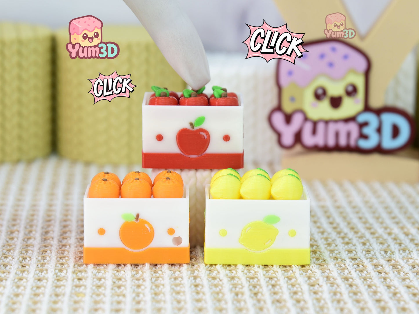 Yum3D-Mini Fruit Crates Set of Clicker Keychains_01.jpg