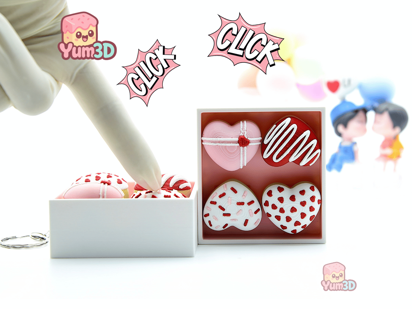 Yum3D-Valentine Donut Box Fidget Clicker Keychain_01.png