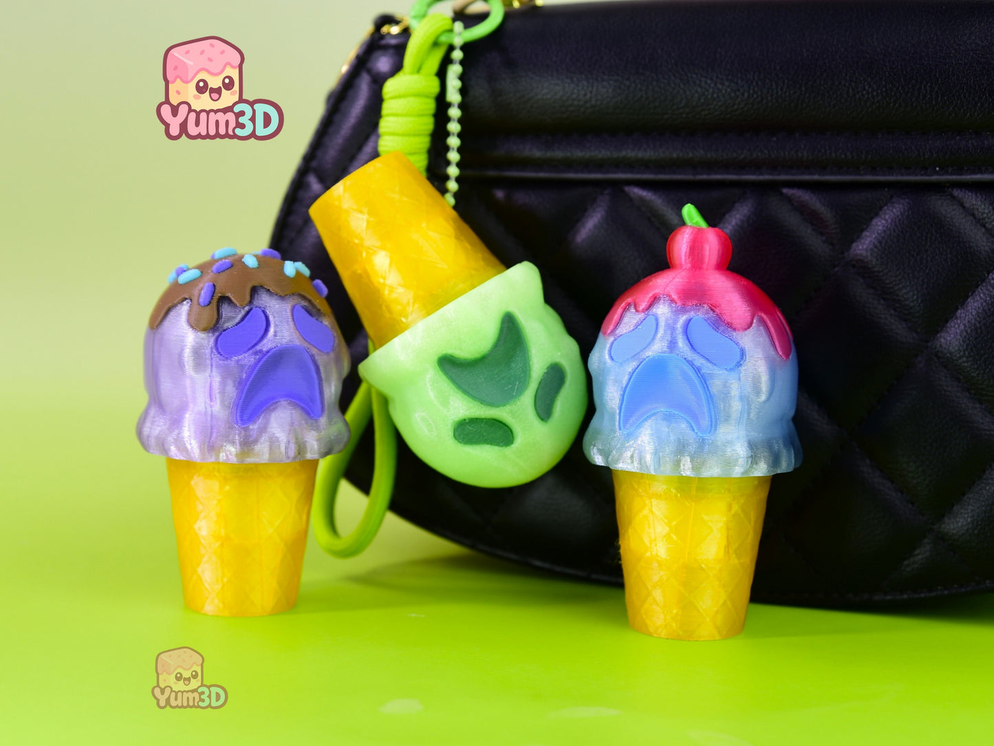 Yum3D-Halloween Melty Ice Scream Fidget Led Clicker Keychain_05.jpg