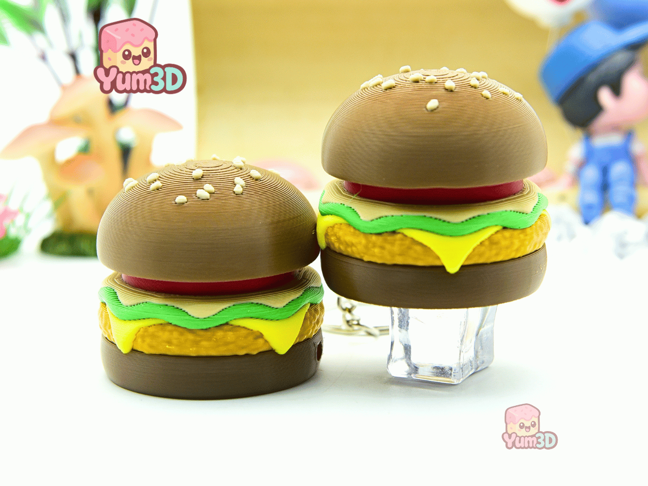 Yum3D-Chicken Hamburger Fidget Clicker Keychain_10.png