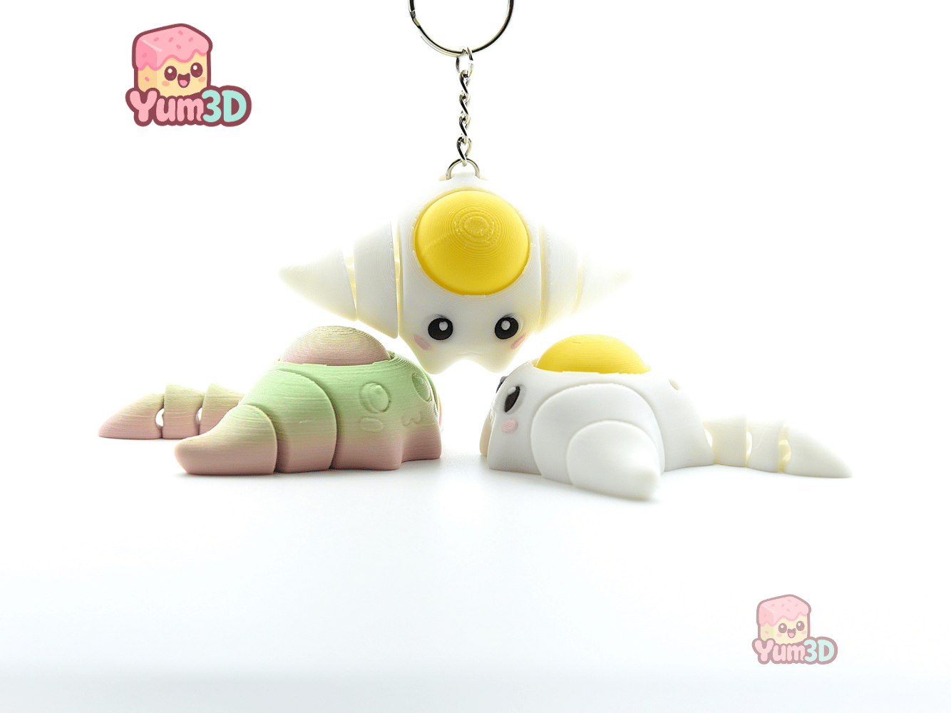 Yum3D-Cute Egg Stingray Articulated Fidget Clicker Keychain_08.png