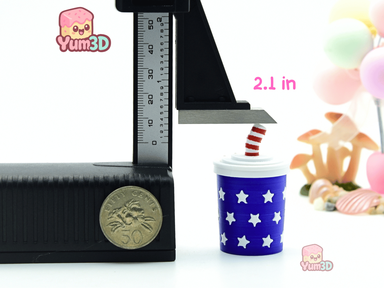 Yum3D-Playful Hot Dog and Soda Fidget Clicker Keychain_04.png