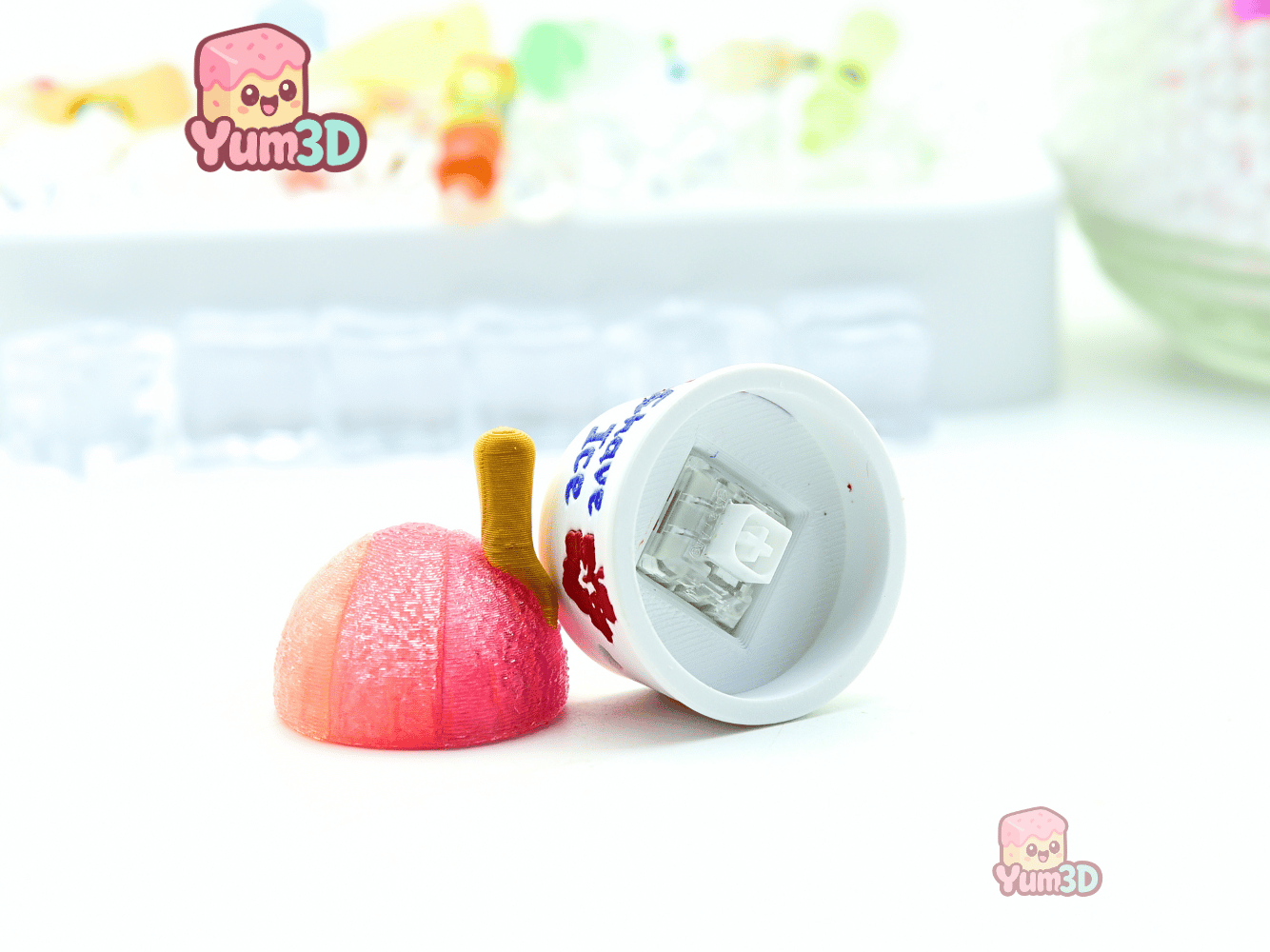 Yum3D-Happy Shaved Ice Fidget Clicker Keychain_03.png