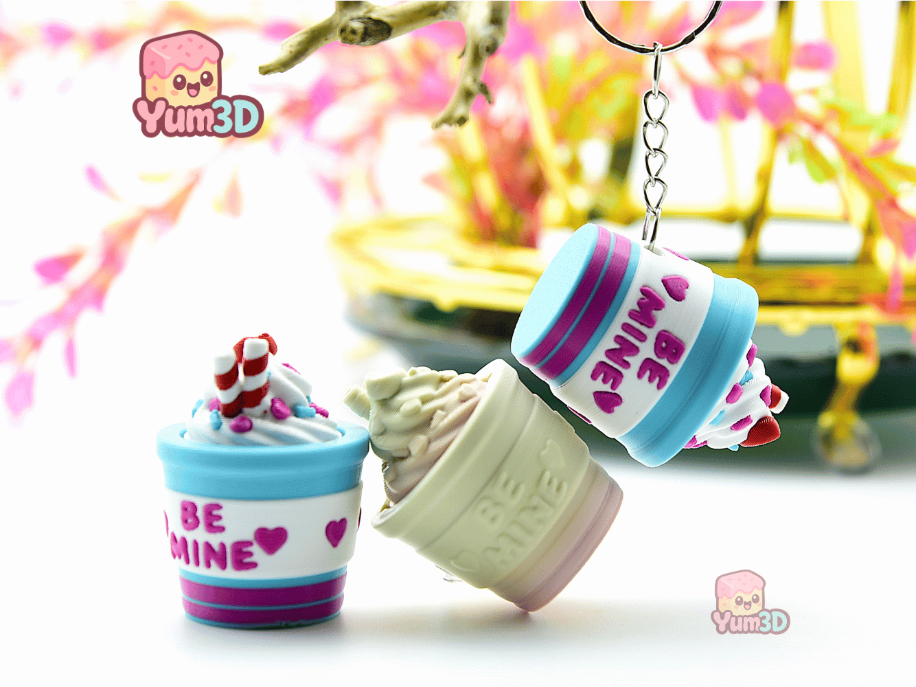 Yum3D-Valentine Love Smoothie Fidget Clicker Keychain_05.png