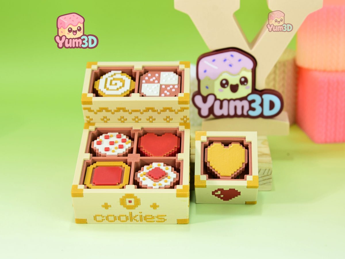 Yum3D-Pixel Cookie Box Fidget Clicker Keychain_04.jpg