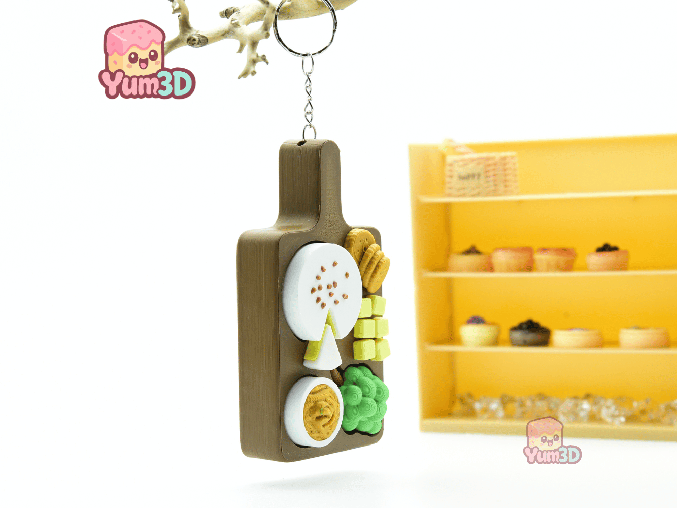 Yum3D-Charcuterie Board Multi Clickers Fidget Clicker Keychain_07.png