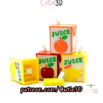 Yum3D-Kawaii Juices Box Set of Clicker Keychains_11.gif