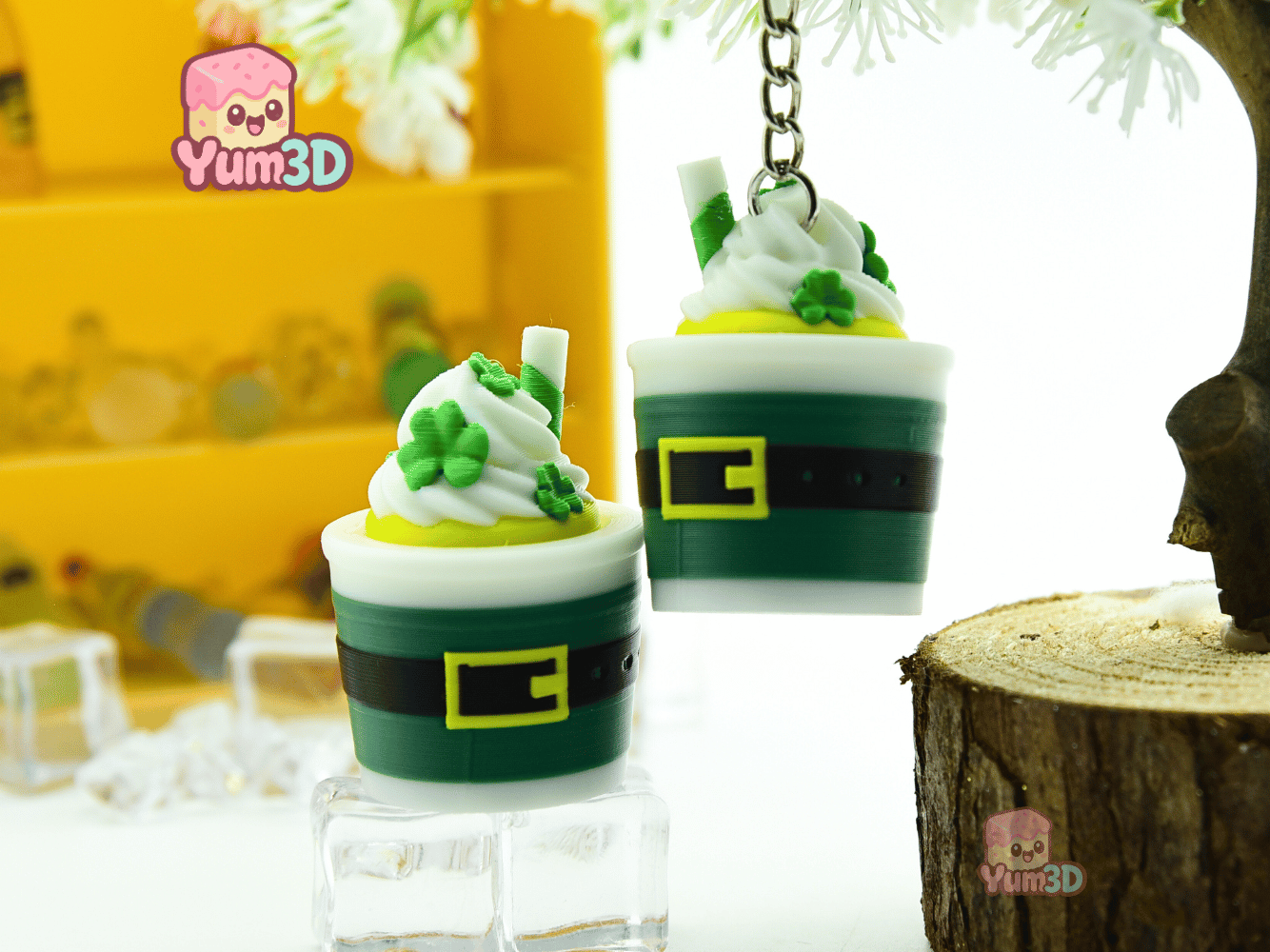 Yum3D-Clover Coffee Charm Fidget Clicker Keychain_06.png