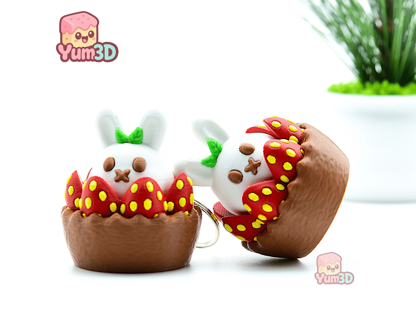 Yum3D-Strawberry Tart Bunny Fidget Clicker Keychain_10.png