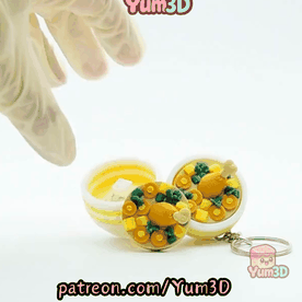 Yum3D-Chicken Soup Fidget Clicker Keychain_11.gif