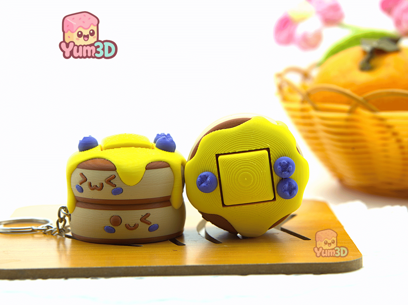 Yum3D-Cute Yummy Pancake Fidget Clicker Keychain_10.png