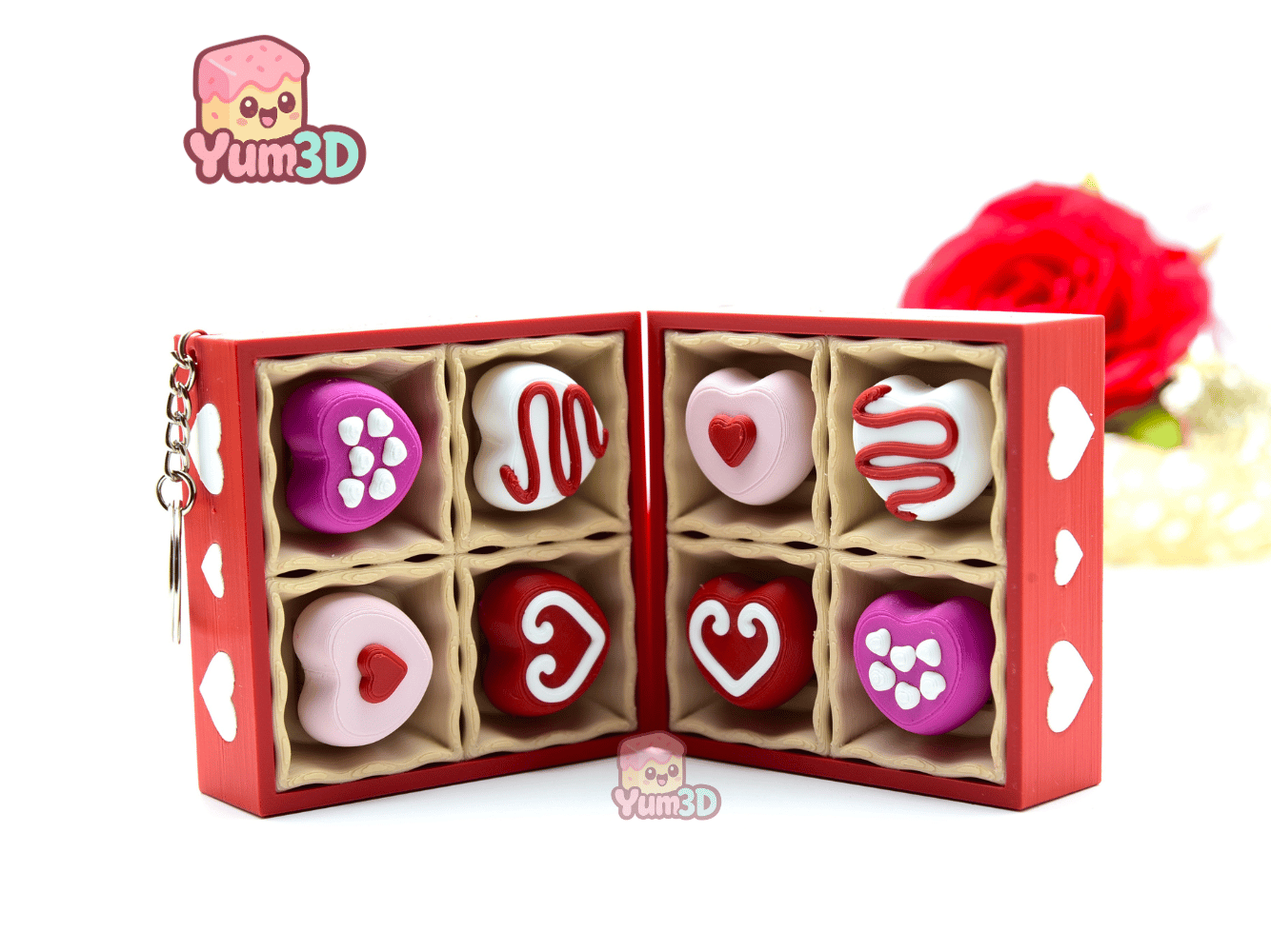 Yum3D-Valentine Chocolate Delight Fidget Clicker Keychain_09.png