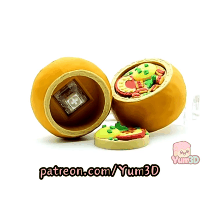 Yum3D-Egg in Bread Bowl Fidget Clicker Keychain_11.gif