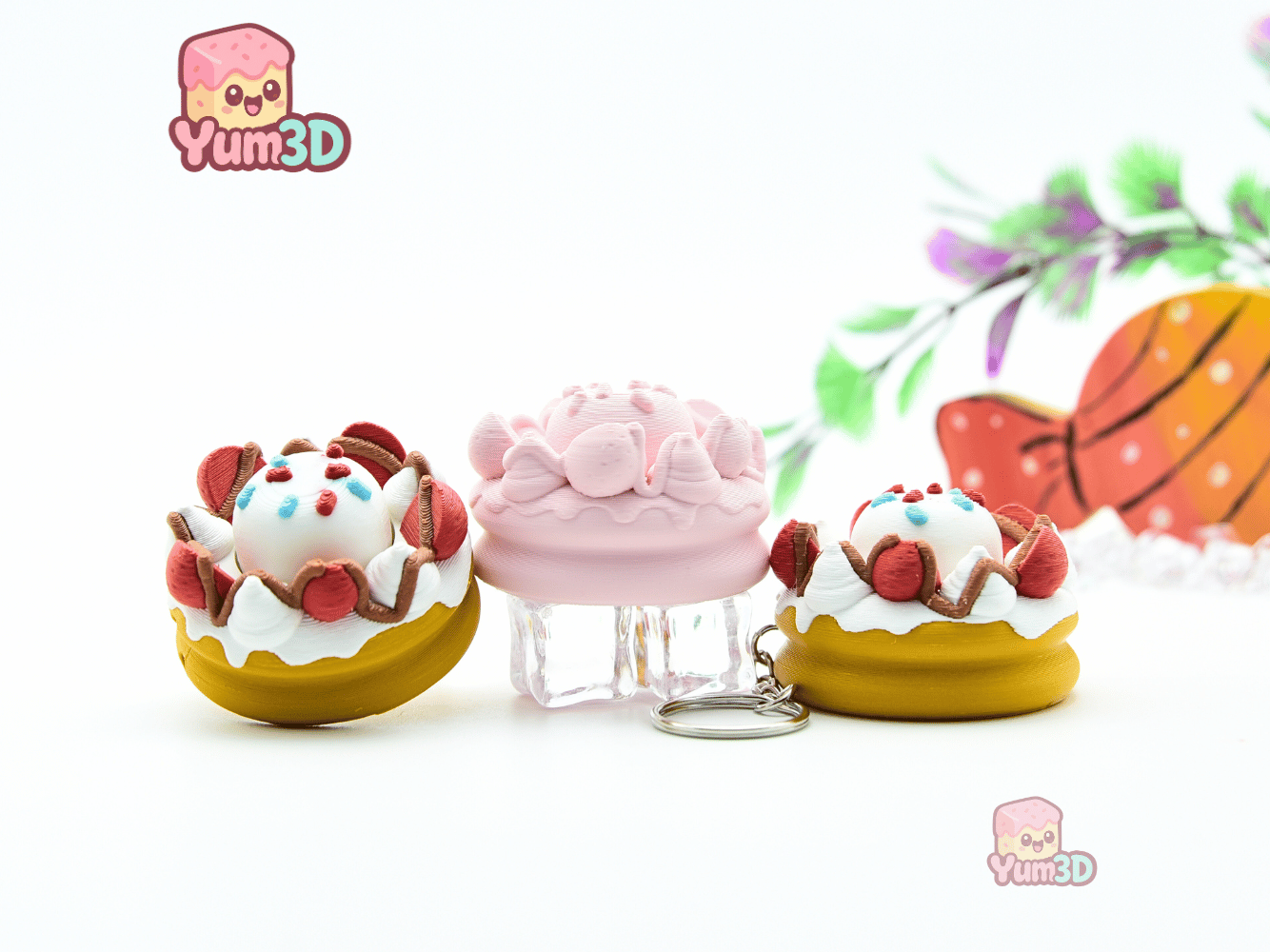 Yum3D-Funnel Cake Fidget Clicker Keychain_08.png