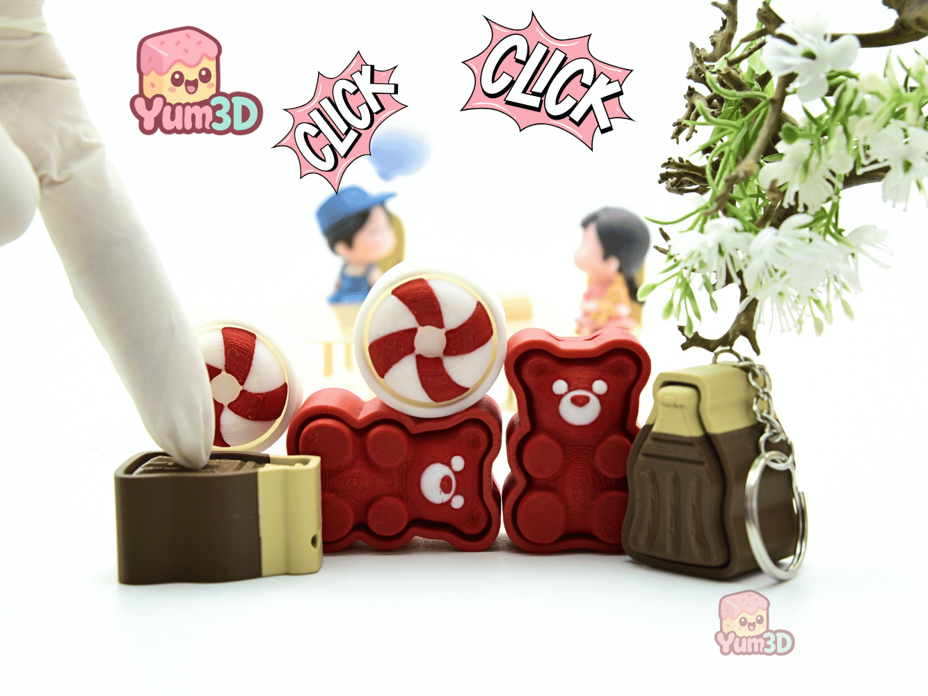 Yum3D-Sweet Candy Gummy Set of Clicker Keychains_01.png