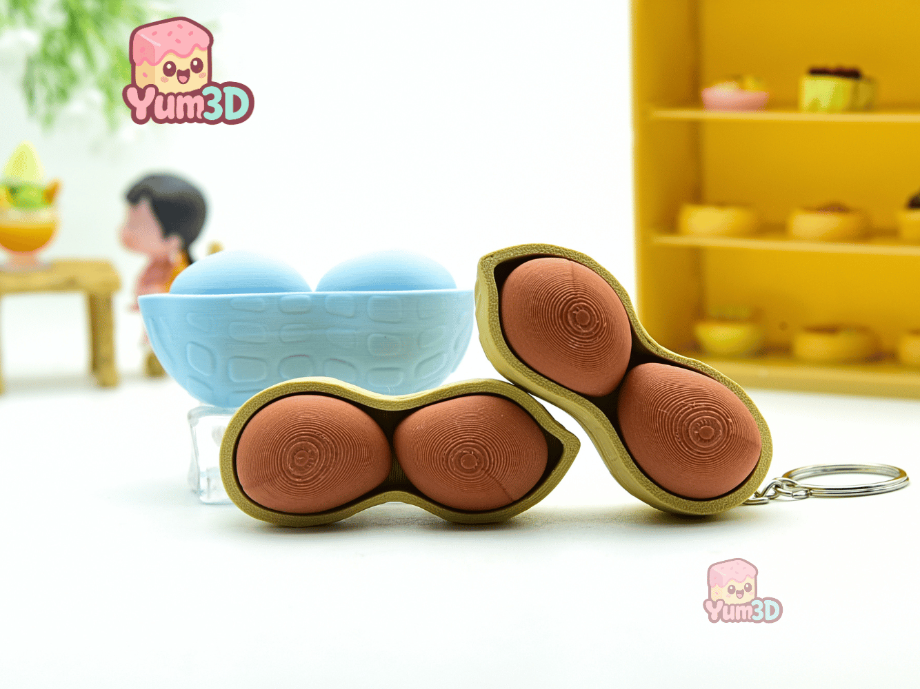 Yum3D-Cute Peanut Fidget Clicker Keychain_08.png