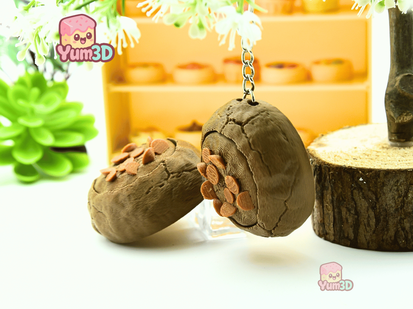 Yum3D-Chocolate Chip Cookie Fidget Clicker Keychain_06.png