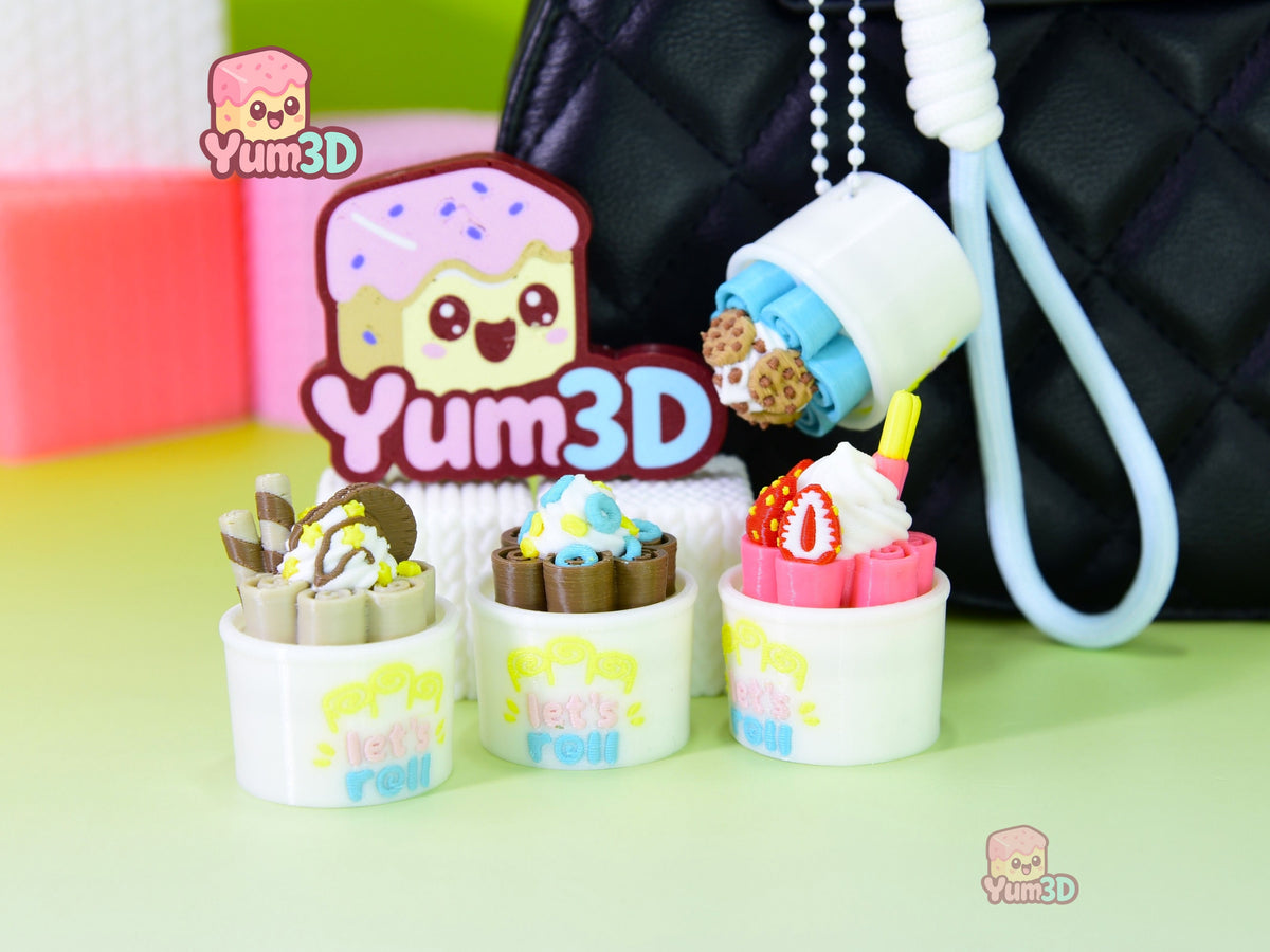 Yum3D-Ice Cream Roll Cups Set of Clicker Keychains_07.jpg