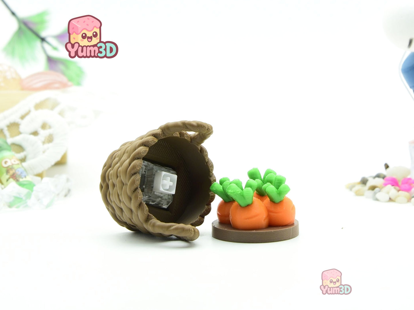 Yum3D-Carrot Basket for Food Lovers Fidget Clicker Keychain_02.jpg