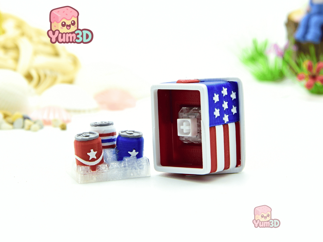 Yum3D-American Flag Soda Cooler Fidget Clicker Keychain_03.png