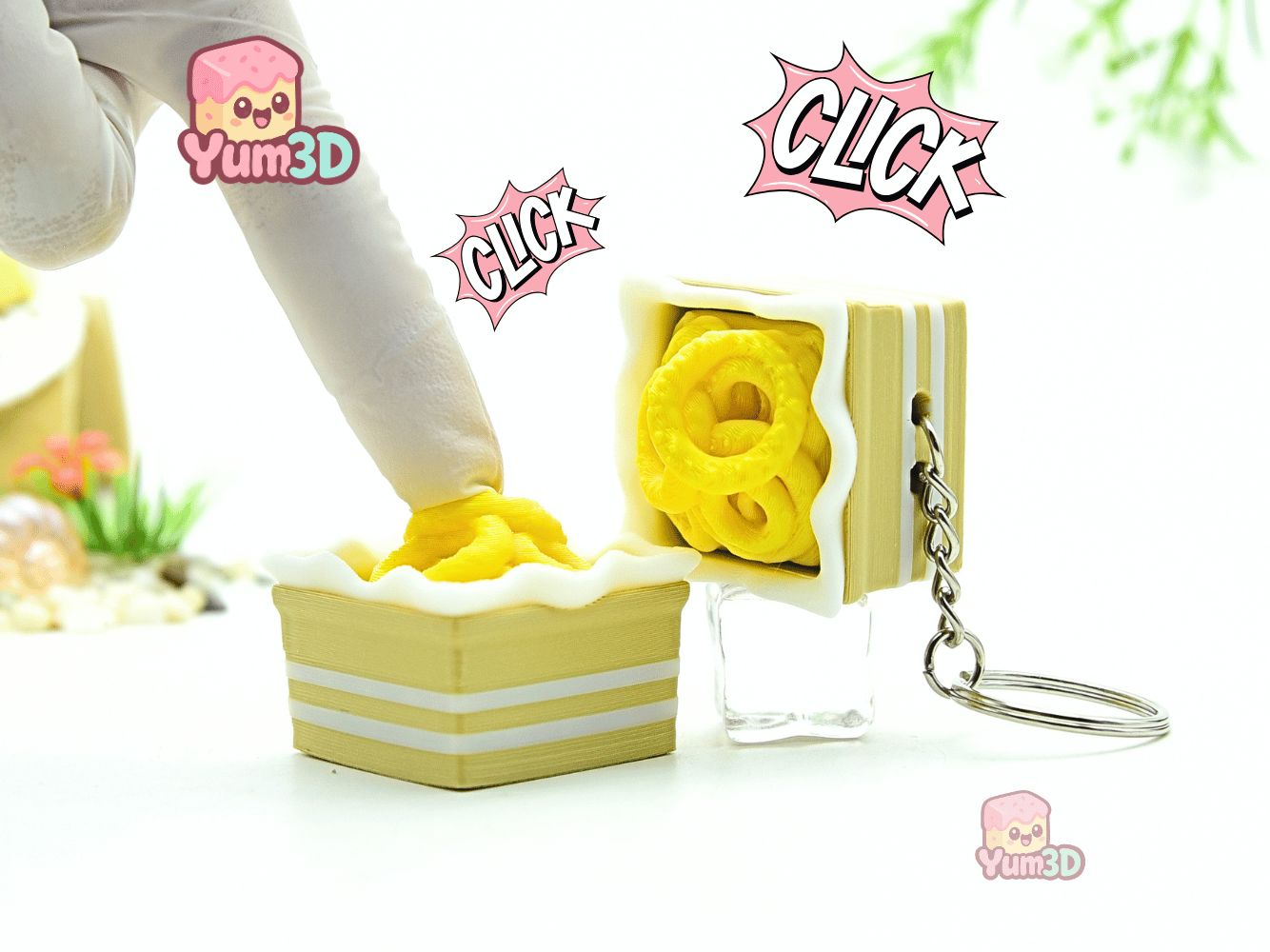 Yum3D-Clicky Onion Rings Fidget Clicker Keychain_01.png