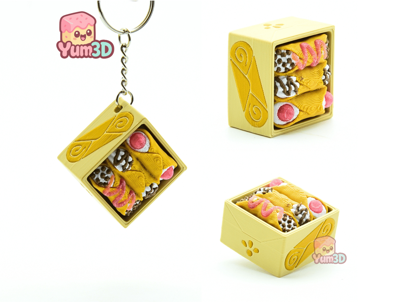 Yum3D-Sweet Cannoli Fidget Clicker Keychain_02.png