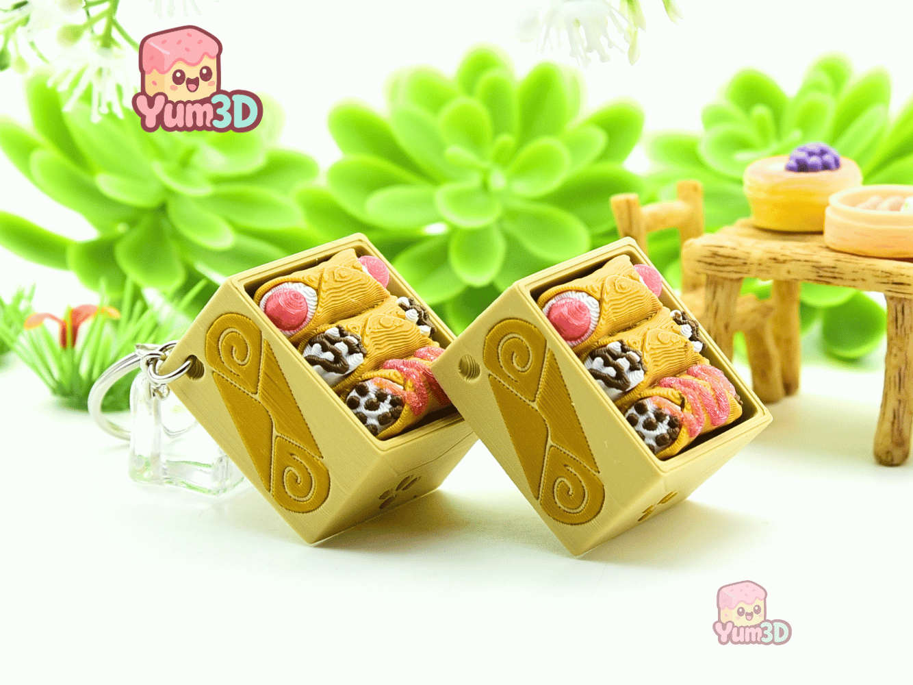 Yum3D-Sweet Cannoli Fidget Clicker Keychain_09.png