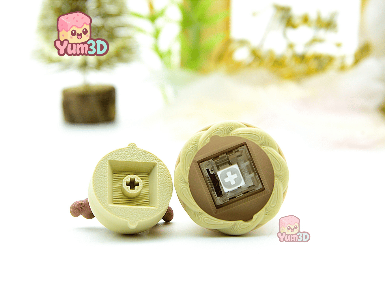 Yum3D-Christmas Rudolph Latte Fidget Clicker Keychain_03.png