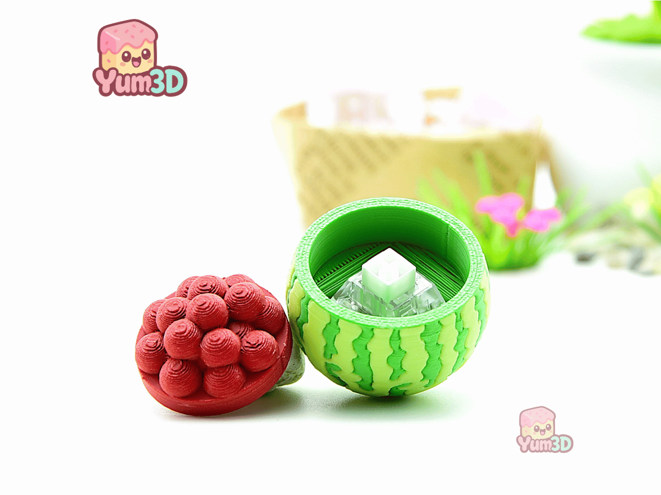 Yum3D-Watermelon Bowl Fidget Clicker Keychain_03.png