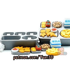 Yum3D-Kid Lunch Box Fidget Clicker Keychain_11.gif