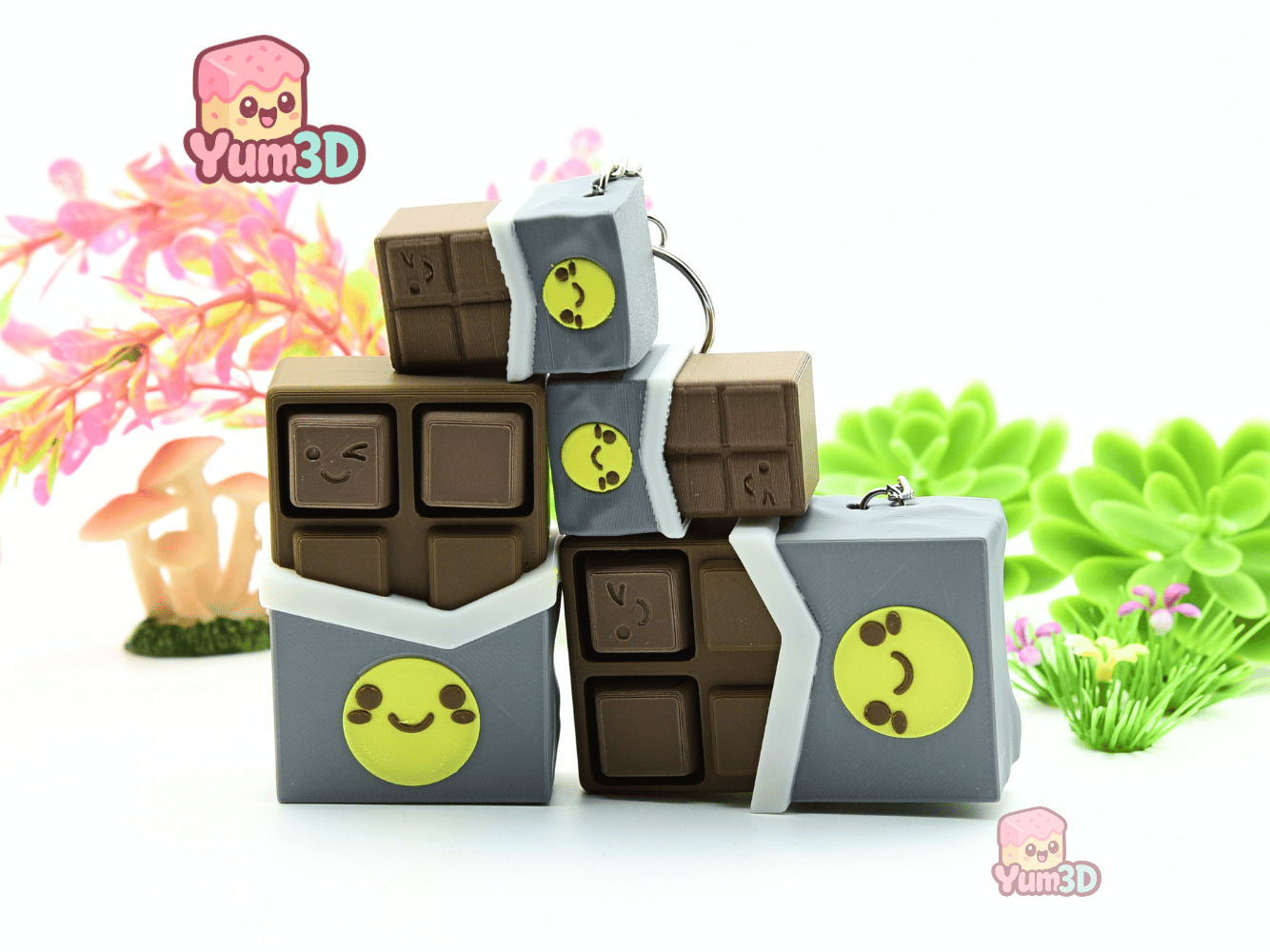 Yum3D-Cute Chocolate Bar Magnet-Insert Clicker Keychain_09.png