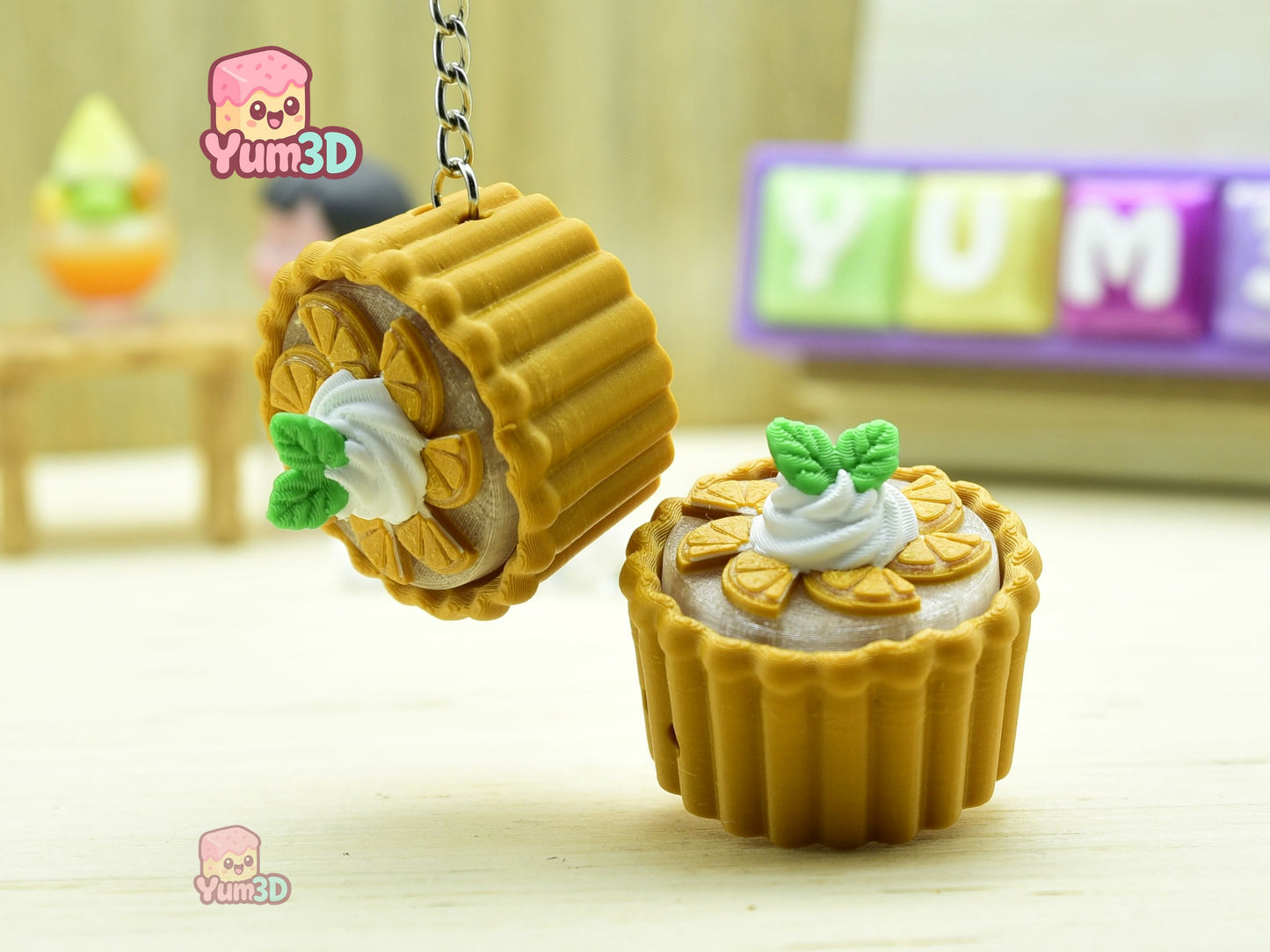 Yum3D-Orange Pie Fidget Led Clicker Keychain_05.jpg