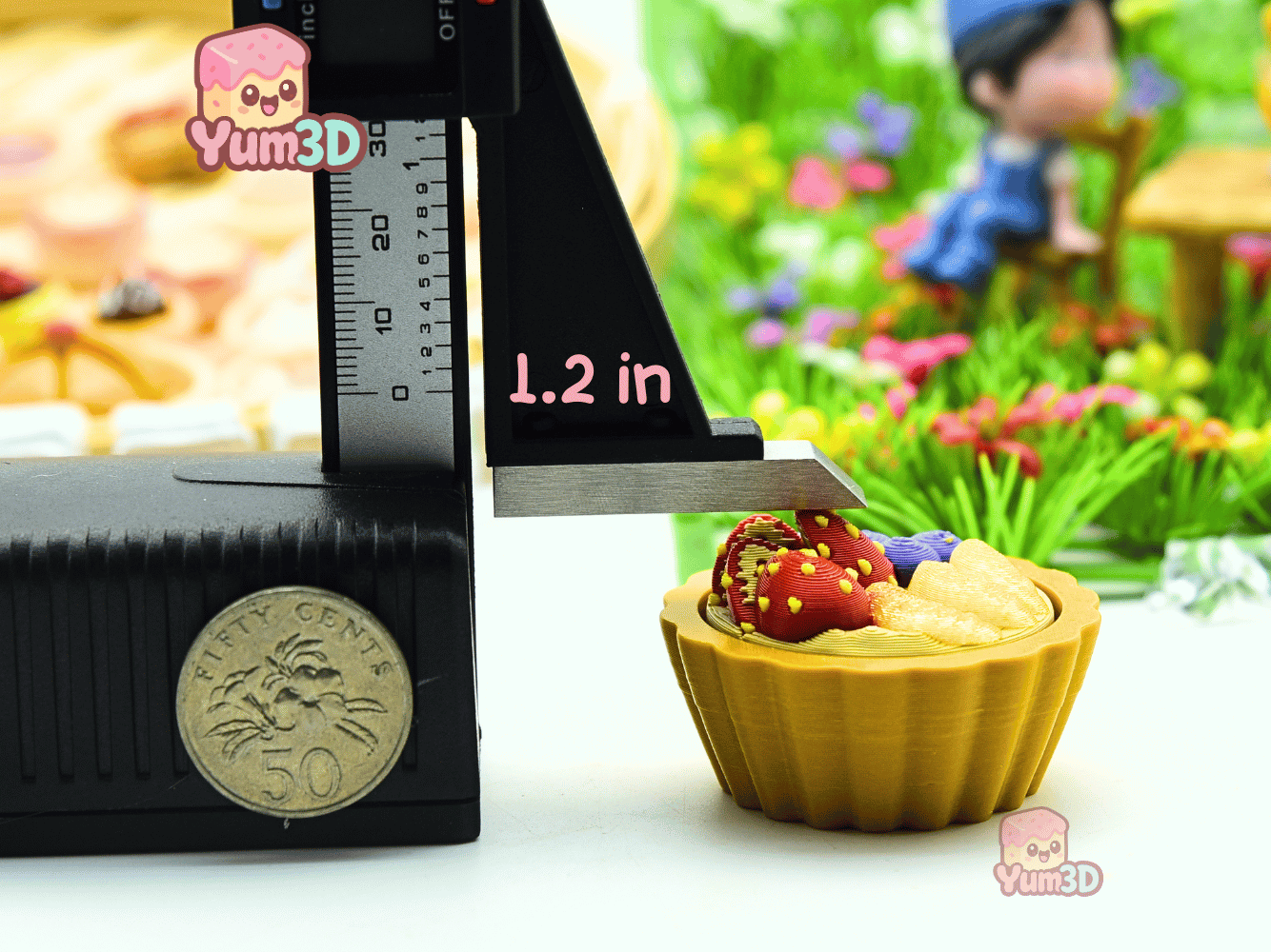 Yum3D-Fruit Cream Tart Fidget Clicker Keychain_04.png