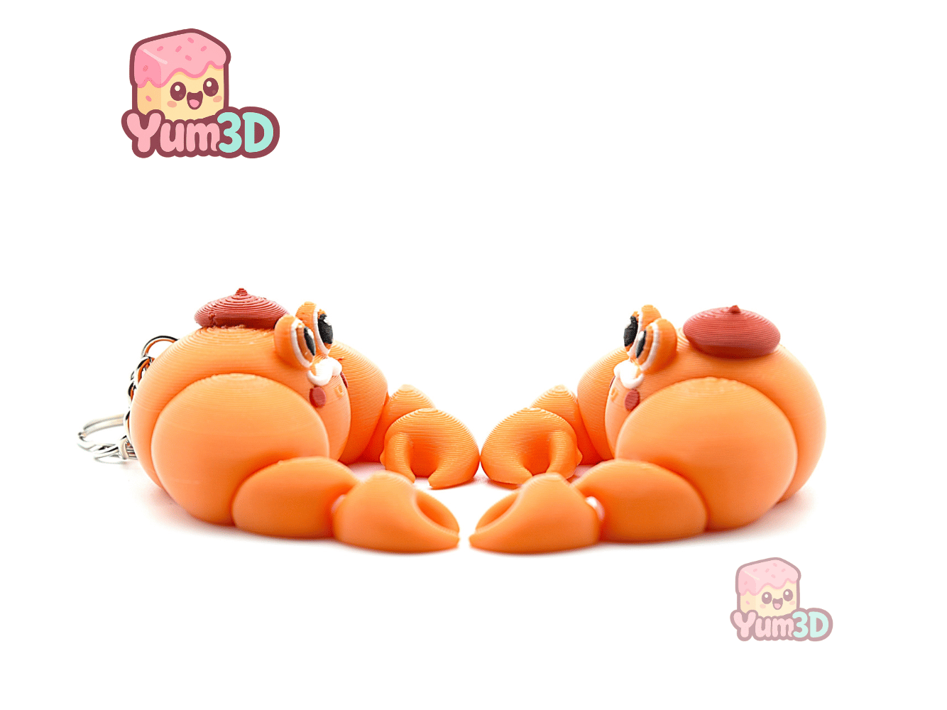 Yum3D-Cozy Crab Croissant Articulated Keychain_08.png