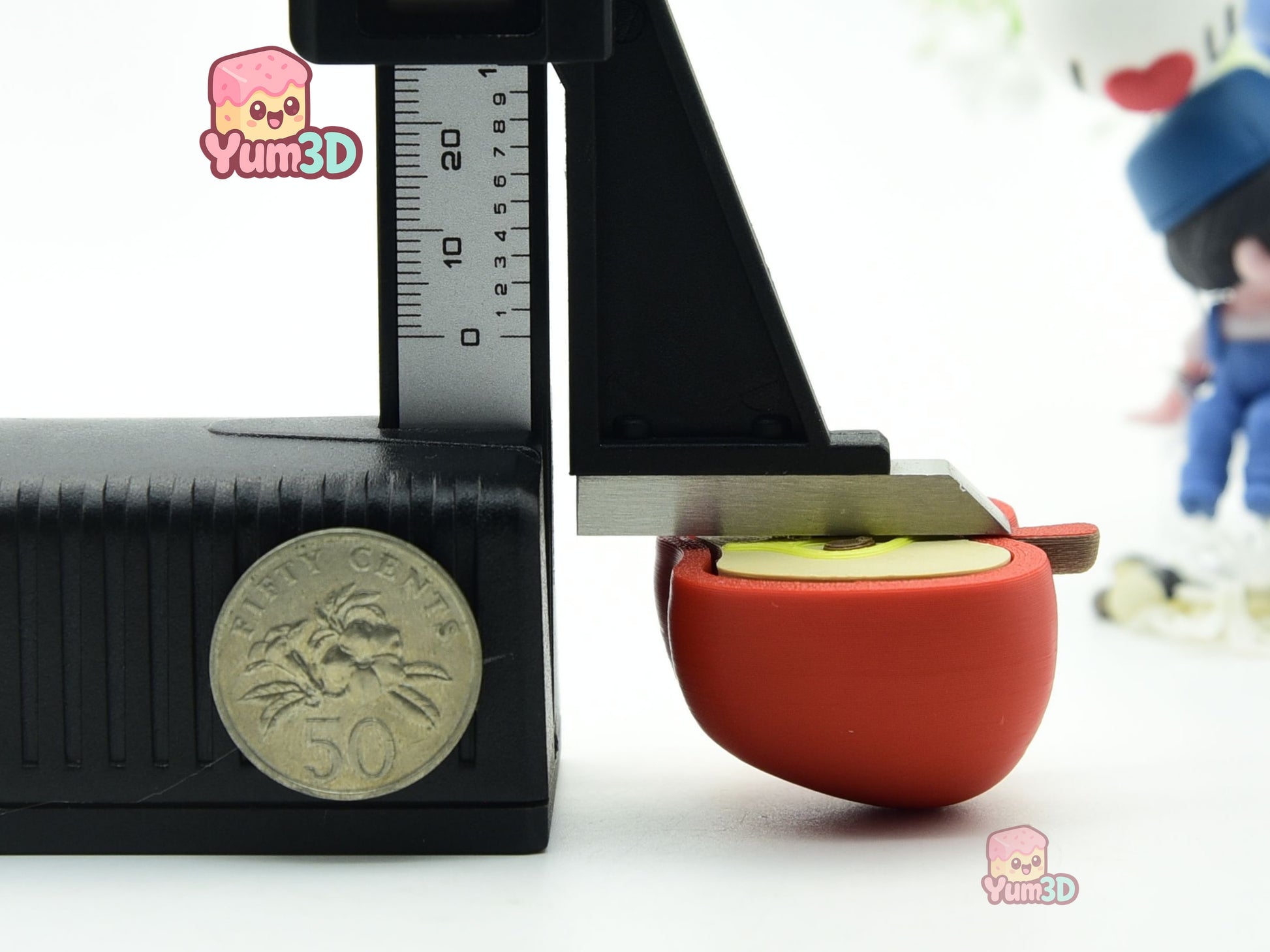 Yum3D-Pear and Apple Set of Clicker Keychains_03.jpg