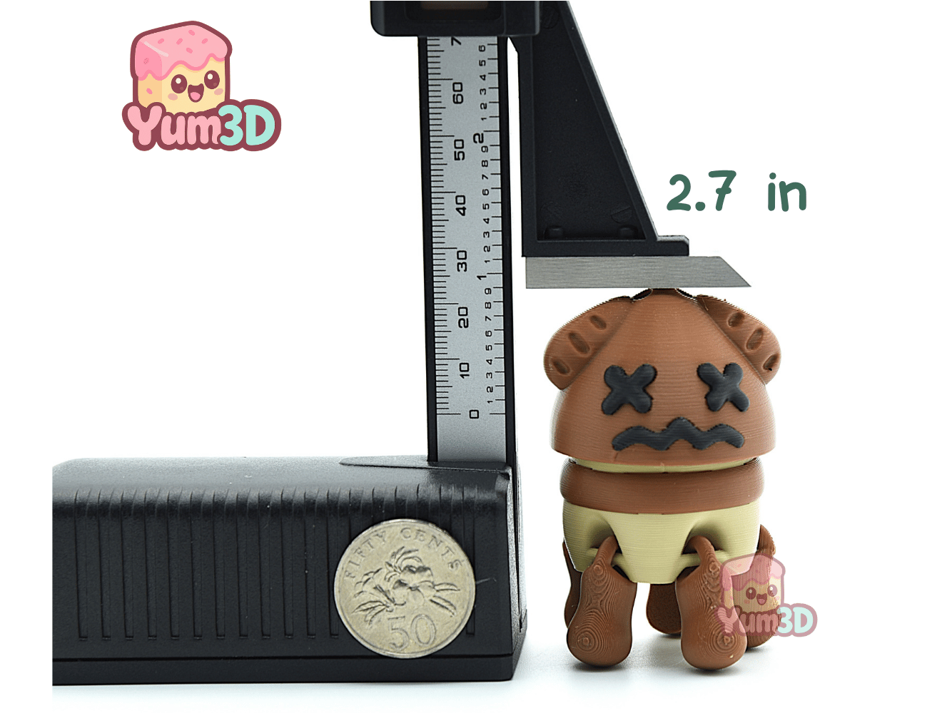 Yum3D-Cute Squid Articulated Fidget Clicker Keychain_04.png