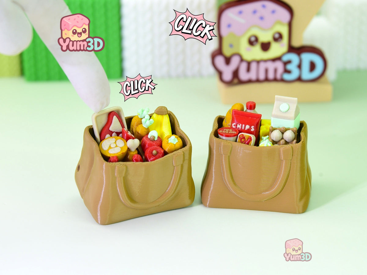Yum3D-Mini Grocery Tote Fidget Clicker Keychain_01.jpg