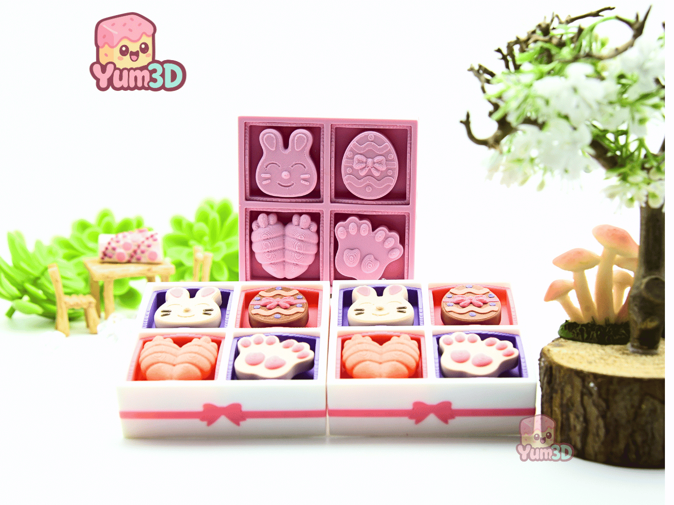 Yum3D-Easter Cookie Delight Fidget Clicker Keychain_08.png